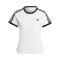 adidas Originals 3S T-Shirt Damen Weiss - weiss