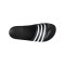 adidas Adilette Aqua Badelatsche Schwarz Weiss - schwarz