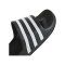 adidas Adilette Aqua Badelatsche Schwarz Weiss - schwarz