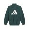 adidas Originals Brushed Basketball Kapuzenjacke Grün - gruen