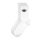 adidas Originals Crew Socken 3er Pack Weiss - weiss