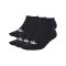 adidas Originals Linier 6er Pack Socken Schwarz - schwarz