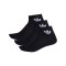 adidas Originals Mid Ankle Socken Schwarz - schwarz