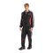 adidas Originals Teamgeist Jacke Schwarz - schwarz