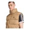 adidas Originals Tonal Puff Weste Braun - braun