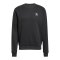 adidas Originals Trefoil Essentials French Terry Sweatshirt Schwarz - schwarz