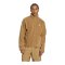 adidas Originals Trefoil Essentials Teddy Fleece Freizeitjacke Braun - braun