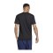 adidas Performance Base T-Shirt Schwarz Weiss - schwarz
