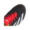 adidas Predator Elite FG Solar Energy Kids Schwarz Weiss Rot - schwarz