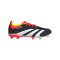 adidas Predator Elite FG Solar Energy Kids Schwarz Weiss Rot - schwarz