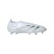 adidas Predator Elite LL FG Pearlized Weiss Silber Weiss - weiss