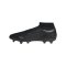 adidas Predator League LL FG Dark Spark Schwarz Grau - schwarz