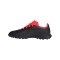 adidas Predator League TF Kids Solar Energy Schwarz Weiss Rot - schwarz