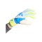 adidas Predator Match Fingersave Torwarthandschuhe Kids Blau - blau