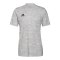 adidas Preshi Trainingsshirt Grau Weiss - grau