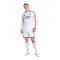 adidas Real Madrid Authentic Trikot Langarm Home 2026/2027 Weiß - weiss