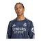 adidas Real Madrid Longsleeve Trikot Away 2025/2026 Blau - blau