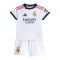 adidas Real Madrid Trikot Set Home 2026/2027 Kids Weiß - weiss
