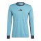 adidas Referee 24 Schiedsrichtertrikot langarm Blau - blau