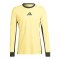 adidas Referee 24 Schiedsrichtertrikot Langarm - gelb