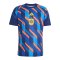 adidas RFEF Spanien Prematch T-Shirt Blau - blau