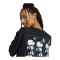 adidas Sodt Side Oversized T-Shirt Damen Schwarz - schwarz