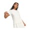 adidas Soft Lux T-Shirt Damen Weiß - weiss