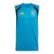 adidas Spanien Tiro Sleeveless Trainingsshirt Blau - blau