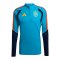 adidas Spanien Tiro Training Zip Top Blau - blau