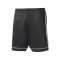 adidas Squadra 17 Short o. Innenslip Schwarz - schwarz