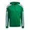 adidas Squadra 21 Hoody Grün Weiss - gruen