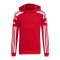 adidas Squadra 21 Hoody Kids Rot Weiss - rot