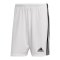 adidas Squadra 21 Short Weiss Schwarz - weiss