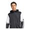 adidas Squadra 25 Kapuzenjacke Schwarz - schwarz