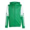 adidas Squadra 25 Kapuzenjacke Kids Grün - gruen
