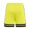 adidas Squadra 25 Short Gelb - gelb