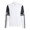 adidas Squadra 25 HalfZip Sweatshirt Weiß - weiss