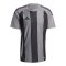 adidas Striped 24 Trikot Grau Schwarz - mehrfarbig