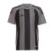 adidas Striped 24 Trikot Kids Grau Schwarz - grau