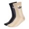 adidas Stripes Crew 2er Pack Socken Weiß - weiss