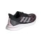 adidas Supernova+ Running Damen Schwarz Silber - schwarz