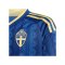 adidas SvFF Schweden Trikot Away WM 2026 Kids Blau - blau