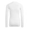 adidas Techfit Underwear Mock Longsleeve Kids Weiß - weiss