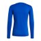 adidas Team Base Top langarm Blau Weiss - blau