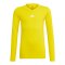 adidas Team Base Top langarm Kids Gelb - gelb