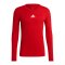 adidas Team Base Top langarm Rot - rot