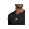 adidas Team Base Top langarm Schwarz - schwarz