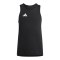 adidas Team Hemd Kids Schwarz - schwarz