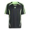 adidas Teamgeist T-Shirt Schwarz - schwarz