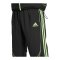 adidas Teamgeist Track Hose Schwarz - schwarz